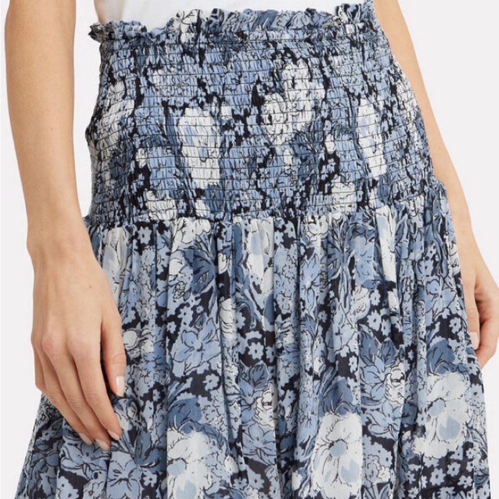GANNI Floral Mini Skirt